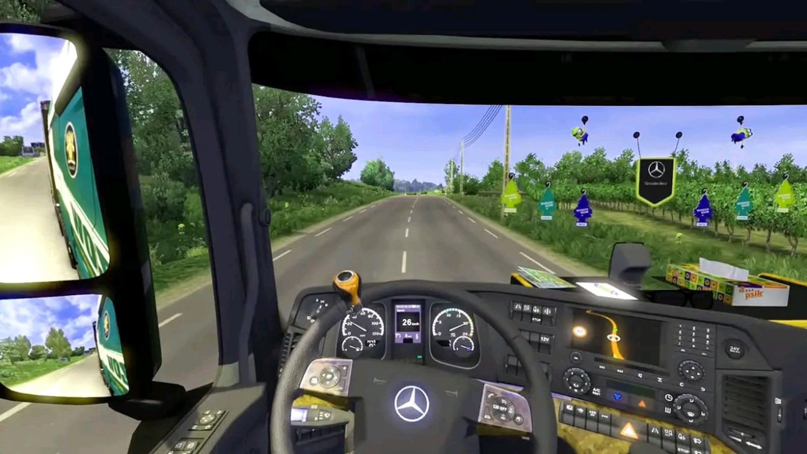 公路卡车模拟驾驶 V1.0 安卓版截图3