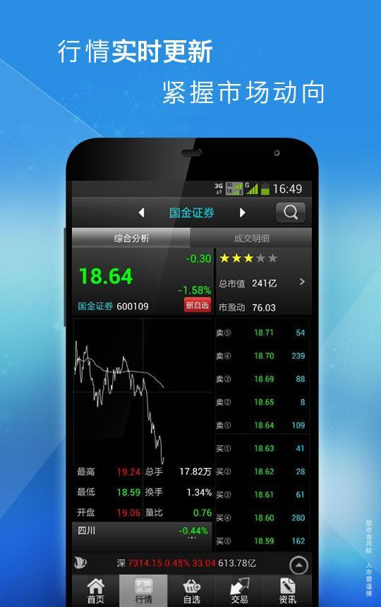 全能行证券交易终端截图2 全能行证券交易终端截图2