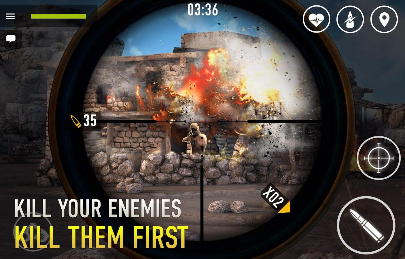 狙击手竞技场PVP陆军射手游戏 v0.9.5 安卓版截图4 狙击手竞技场PVP陆军射手游戏 v0.9.5 安卓版截图4