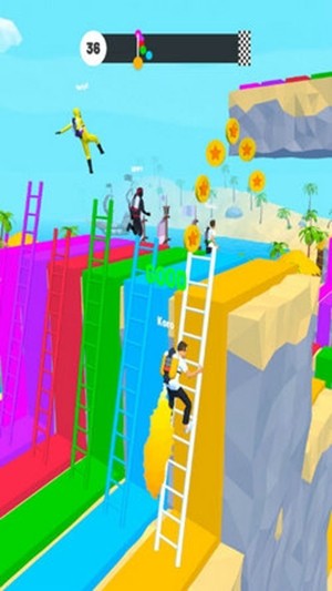 爬梯大乱斗 1.0.1截图1 爬梯大乱斗 1.0.1截图1