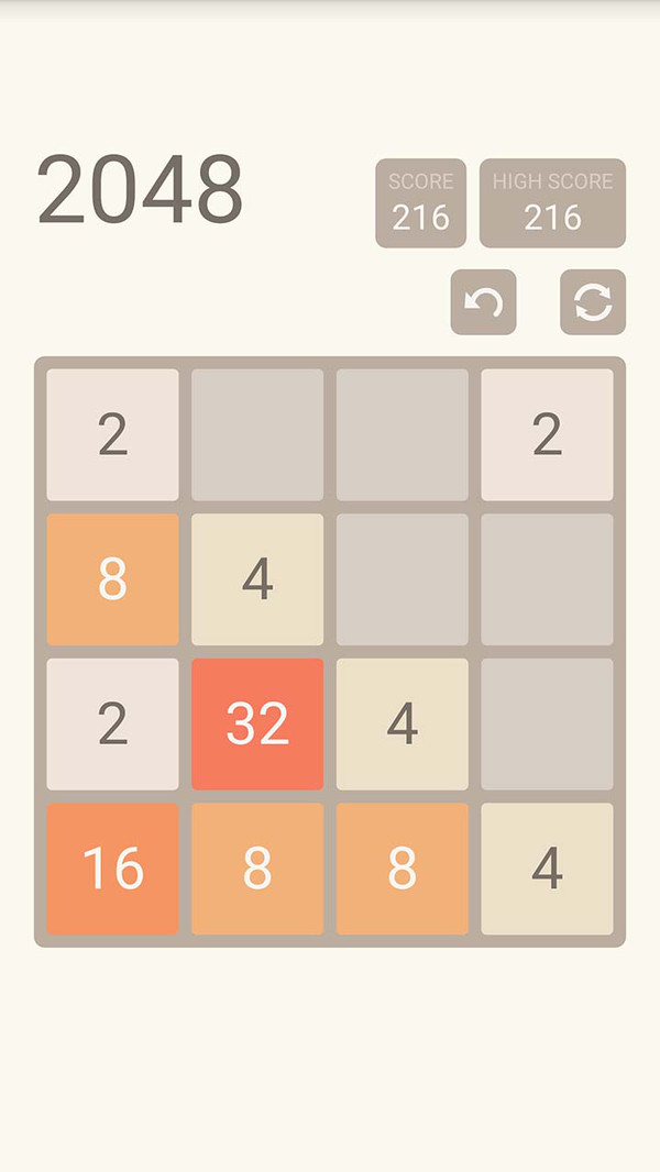 原版2048游戏 v2.8 安卓版截图1