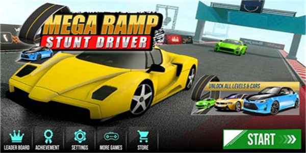巨型斜坡特技车 1.2截图2 巨型斜坡特技车 1.2截图2