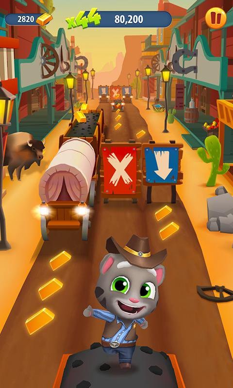 汤姆猫跑酷免费版 3.4.1.0截图2 汤姆猫跑酷免费版 3.4.1.0截图2