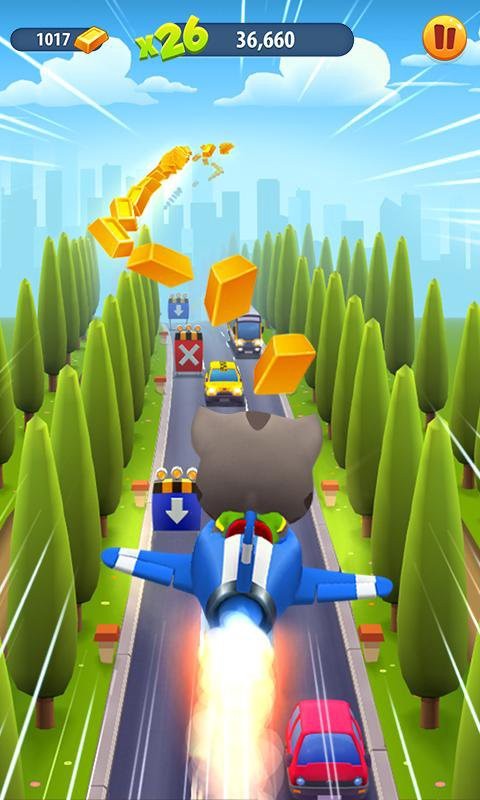 汤姆猫跑酷免费版 3.4.1.0截图3 汤姆猫跑酷免费版 3.4.1.0截图3