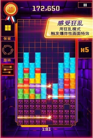 俄罗斯方块闪电战修改版 2.8.5截图1