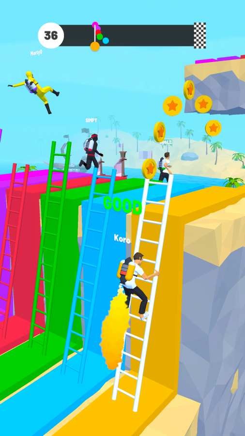 爬梯大作战 1.0.1截图3 爬梯大作战 1.0.1截图3