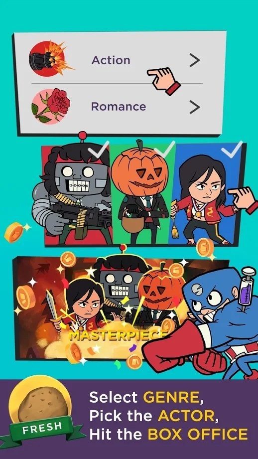 空闲好莱坞模仿 1.1.21截图4