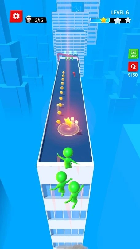 楼顶冲刺3D 1.0截图1